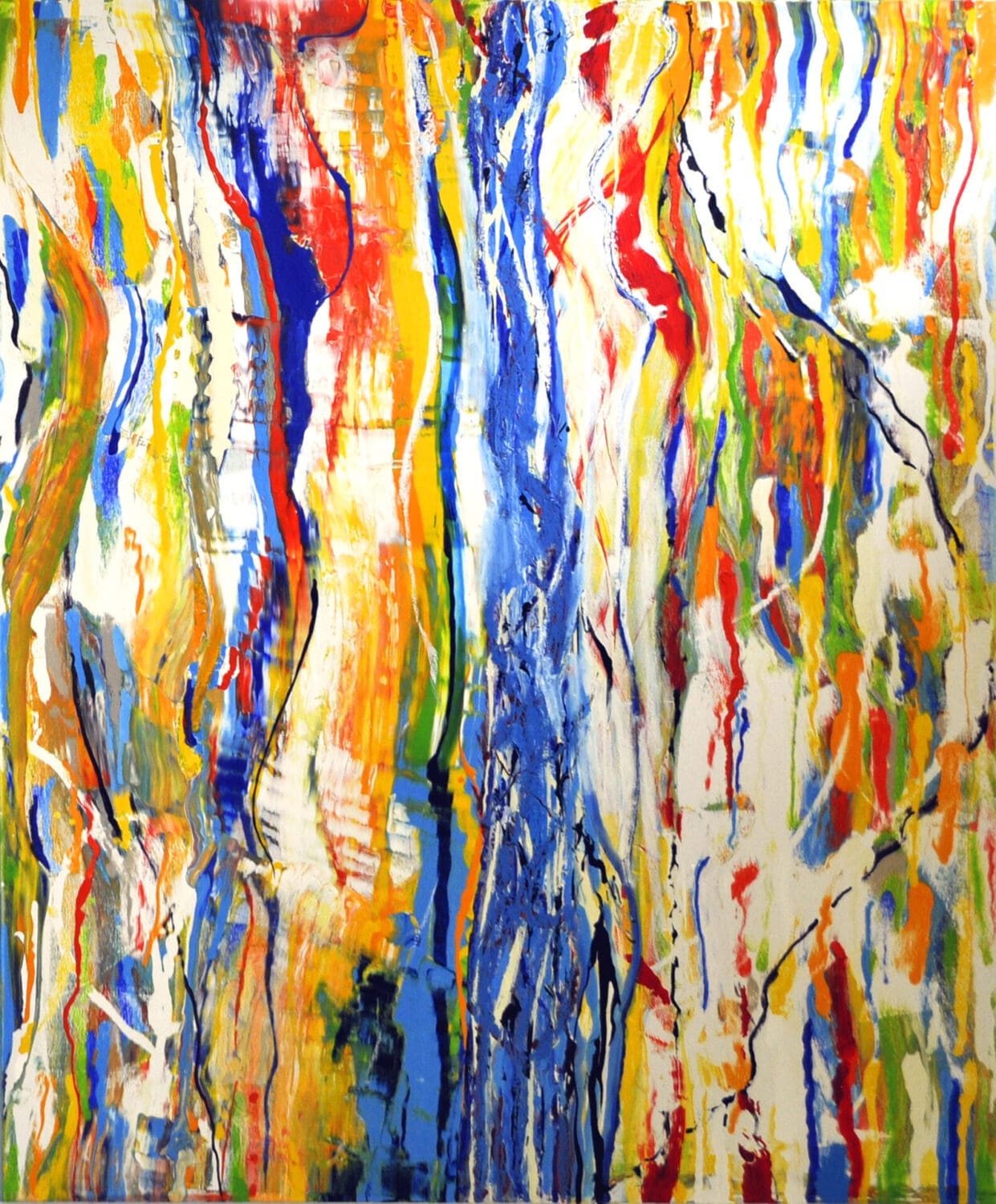 The river of life | Oil on canvas | 127x153cms